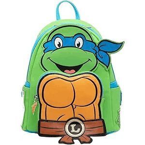 NWT Loungefly Nickelodeon TMNT Leonardo Cosplay Women's Backpack
